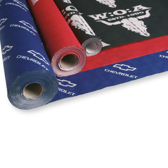 Papiertischdecke auf Rollen, 10 Meter