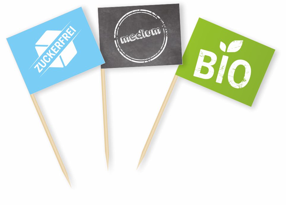 Minifahnen, medium well