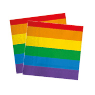Servietten Regenbogen