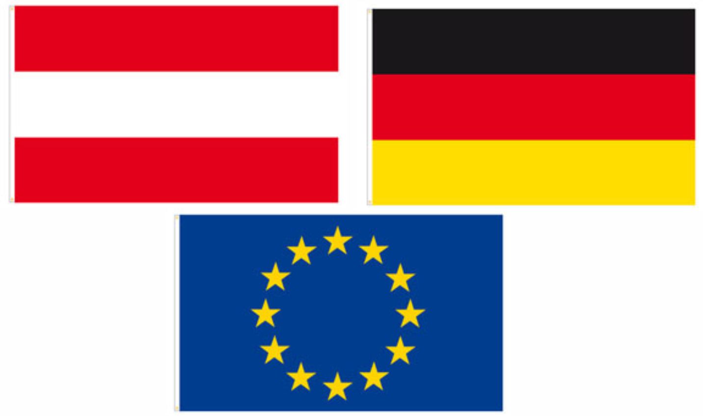 Polyesterfahnen, Europarat