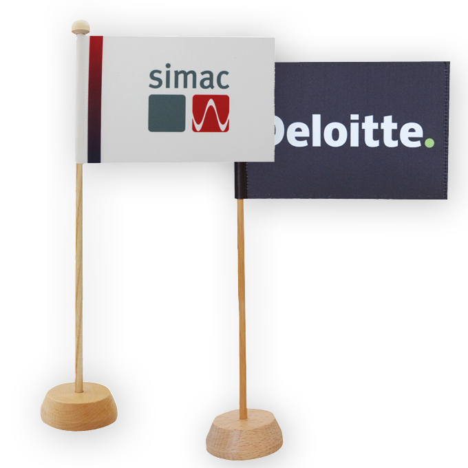 Tischfahnen aus Acetat