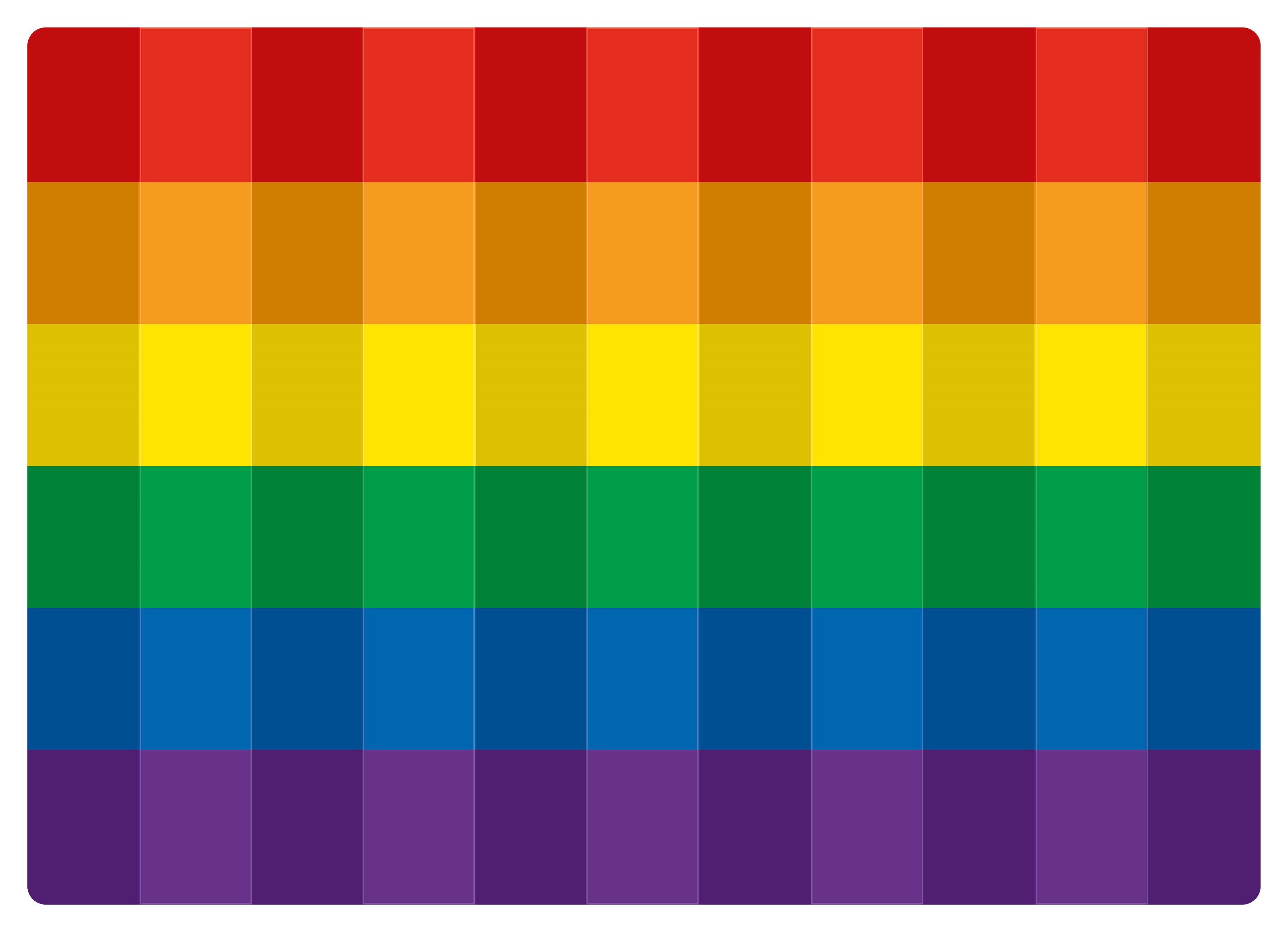 Klatschfächer Regenbogen