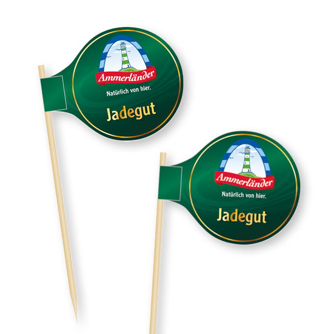 Flaggy Minifahnen, rund 38mm