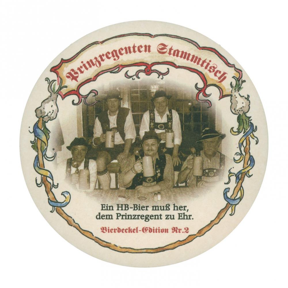 Bierdeckel, rund